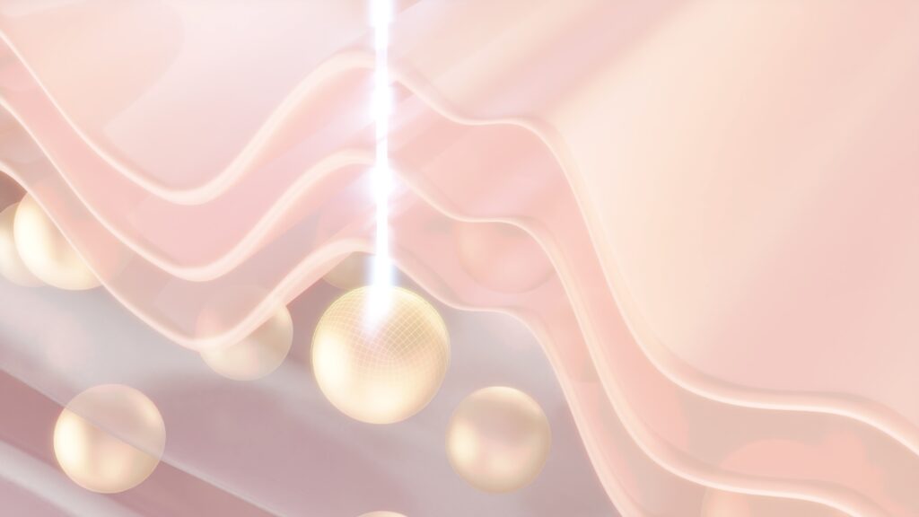 피부 표면을 보호하면서 필요한 에너지를 피부 내부로 전달하여 탄력 관리