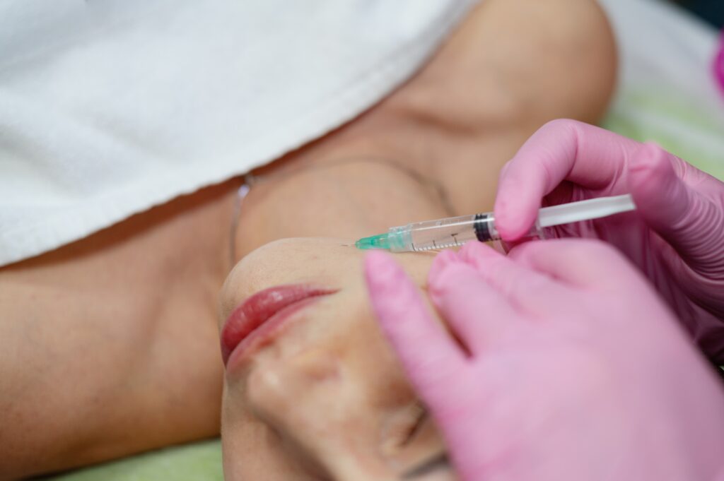 홍대 마인드피부과 리쥬란 시술 과정